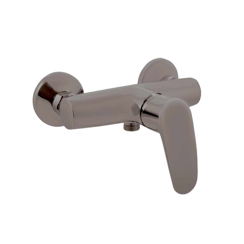 Shower lever mixer AMUR METAL GREY BRUSHED