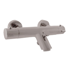THERMOSTATIC METAL GREY POLISHED
