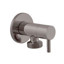 Washing machine angle valve  M1/2'' x M3/4'' METAL GREY polished