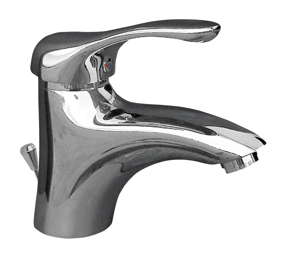 Basin lever mixer