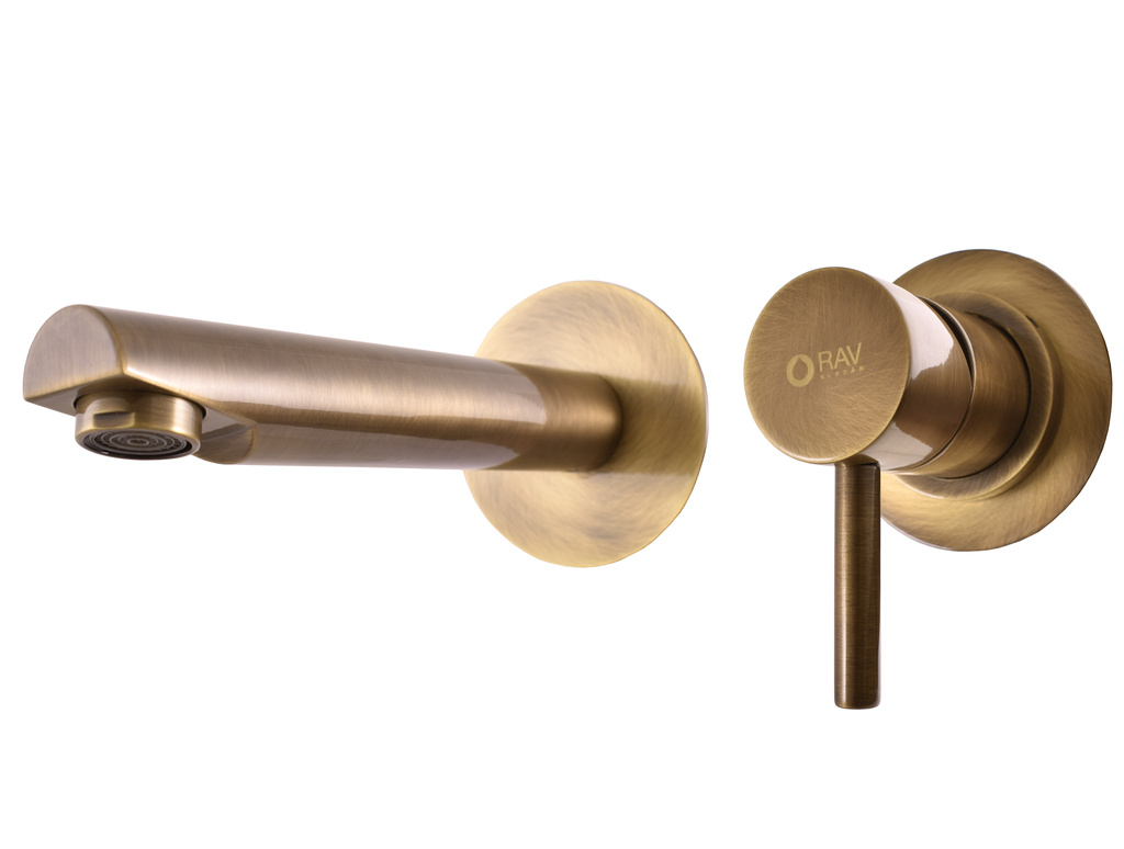 Built-in basin lever mixer SEINA BRONZE