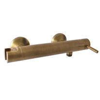 Wall-mounted shower lever mixer SEINA BRONZE