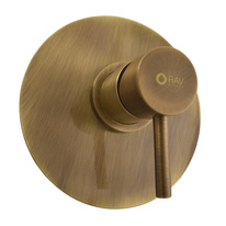Built-in shower lever mixer SEINA BRONZE
