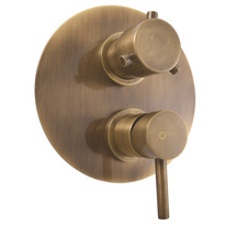Built-in shower lever mixer SEINA BRONZE