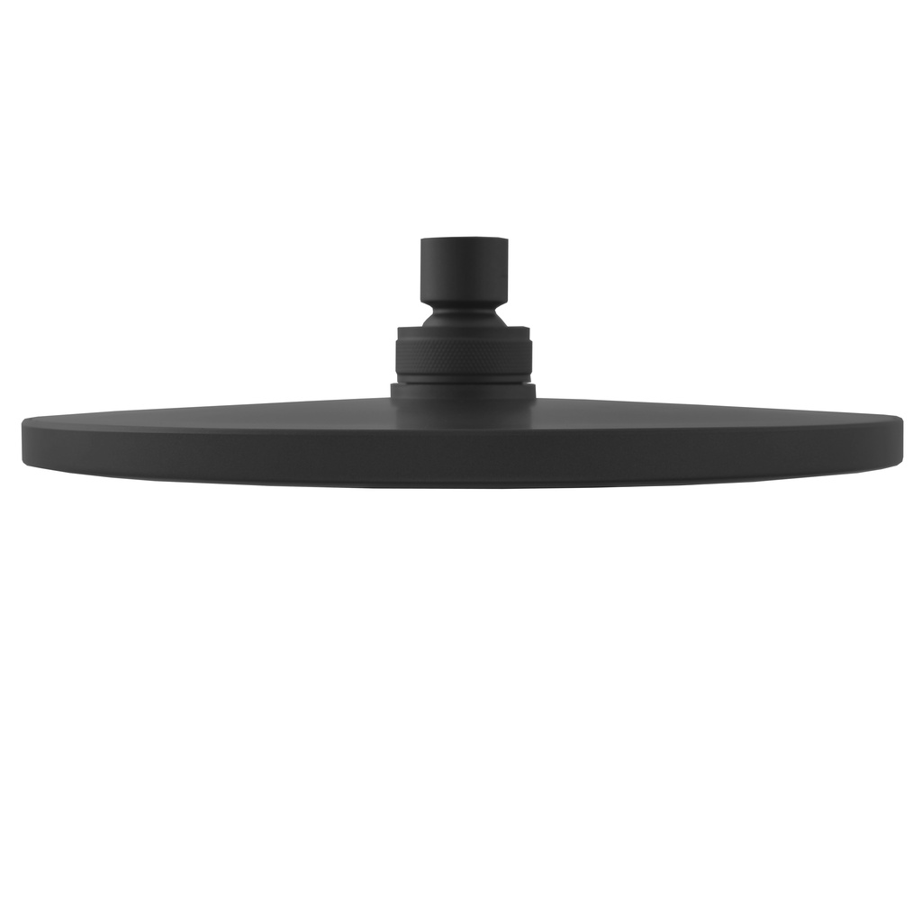 Head shower round ø 23 cm, black
