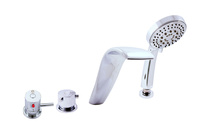 Bath faucet THERMOSTATIC - 4 hole