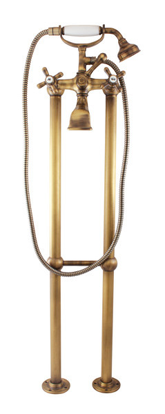 Bath mixer MORAVA RETRO bronze