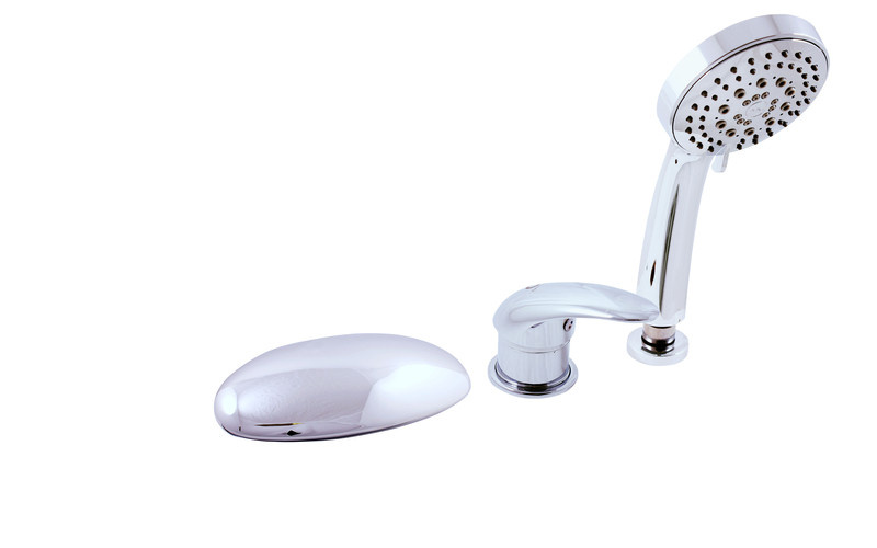 Bath lever mixer DUNAJ - 3 hole